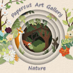 Capa do Jogo Papercut Art Gallery-Nature